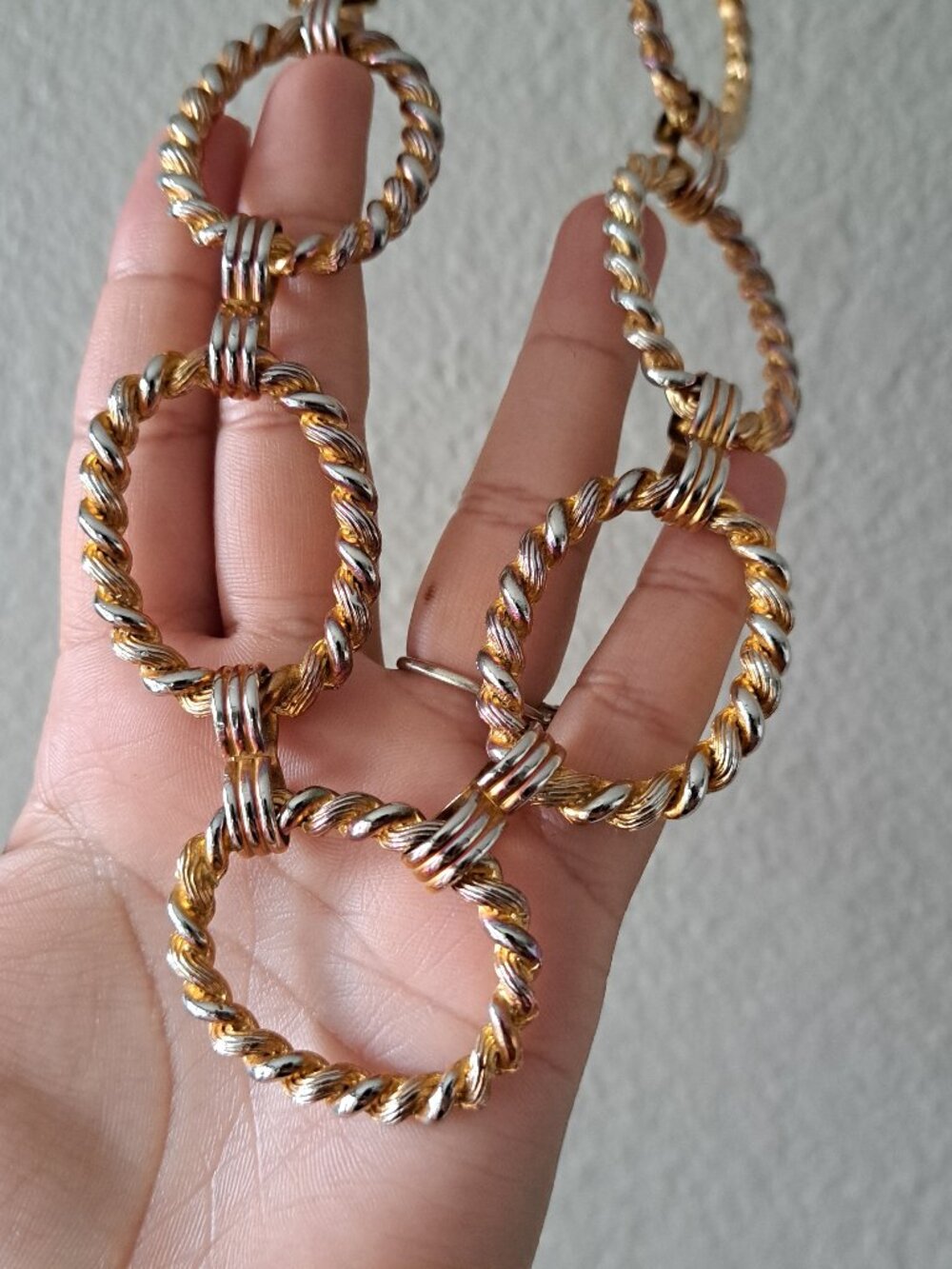 The Limited Y2K Iconic Gold Chain Link Belt w/Toggle Link